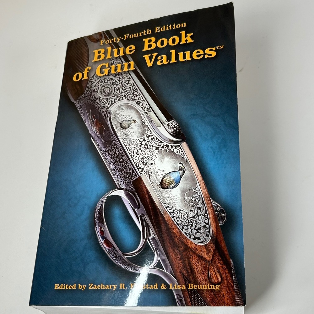 Blue Book of Gun Values 44th Edition 2023 Fjestad Beuning Firearms Price Guide
